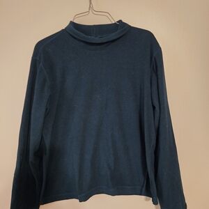 Vintage Greenish Columbia Women's Turtleneck Sweater Size Largw